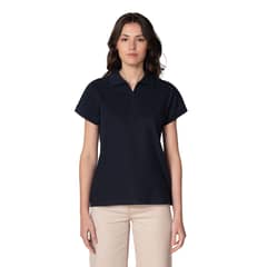 INDUSBORD - Polera Piqué Mujer Premium MC Con Cierre Indusbord® Uv+pro