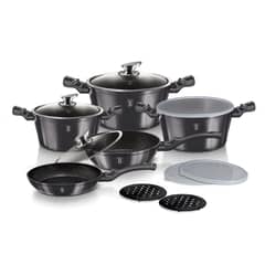 BERLINGER HAUS - BATERIA DE COCINA 13 PZS METALLIC LINE CARBON PRO EDITION