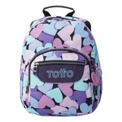 TOTTO - Mochila Urbana Notebook Escolar Classic Tempera Niña