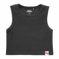 BUBBLE GUMMERS - Polera Manga Corta Niña Bubblegummers Erica Negro Teens