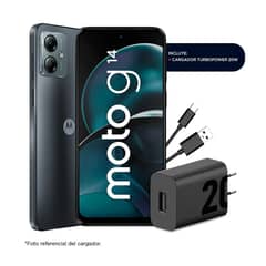 MOTOROLA - Celular Moto G14 128GB 65 Gris Liberado