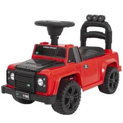 JUGUETON - Correpasillos Land Rover Luces y Sonidos Rojo
