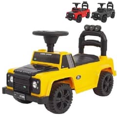 JUGUETON - Correpasillos Land Rover Luces y Sonidos Amarillo