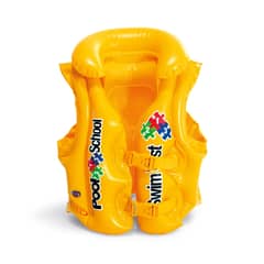 INTEX - Chaleco Natación Inflable para Niños Tropical Buddies
