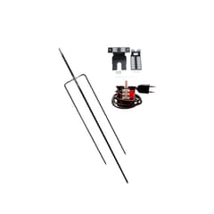 GENERICO - Motor spiedo 35 kg + tridente 1,2 mts largo + soportes