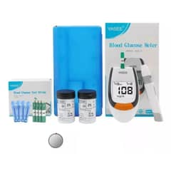GENERICO - Glucómetro Medidor Glucosa + 50 Tiras + 50 Lancetas