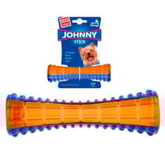 ANSALDO - Gigwi - Pequeño Johnny Stick Squeaker Naranjo/Azul