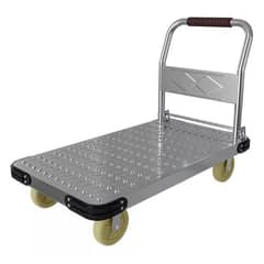 GENERICO - Carro De Carga Plegable Manual Yegua 750kg 4 Ruedas Multiuso