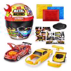 METAL MACHINES - PLAYSET CASCO SPEED HERO - ROJO