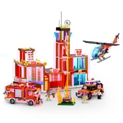 MAX - SET 976 BLOQUES ESTACION DE BOMBEROS