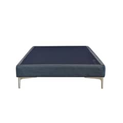 BLOCCARE - Base de Cama 1.5 Plaza Box 13 / Patas Metalicas 15 cm / Largo 200 cm