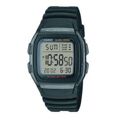 CASIO - Reloj W-96h-1bv Hombre Digital Resina