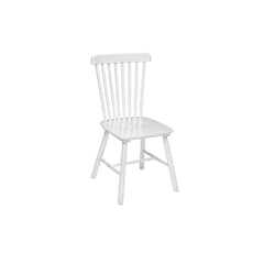 GENERICO - Silla de Comedor Windsor de Madera Blanca