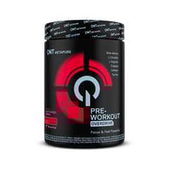 QNT - Pre Workout Metapure Overdrive 390gr Frambuesa