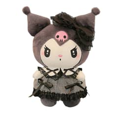 GENERICO - Peluche Hermoso Compatible Kuromi Medida Grande 50 Cm