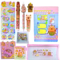 GENERICO - Papelería Capibara Kawaii Box De Regalo Capybara Tamaño L