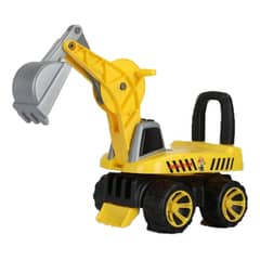 U BUY - Coche De Juguete Para Niños Tobogán Excavadora Amarillo