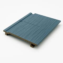 KLIK - Pack de 5 Revestimientos Siding Plano WPC exterior Color Gri