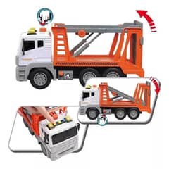 OEM - Camion Grua Vehiculo De Friccion Con Luces Y Sonido Grande