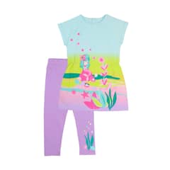 FICCUS - Conjunto Bebé Niña Malibu Turquesa