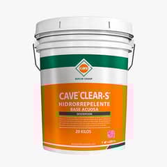 CAVE - CLEARS S - Hidrorepelente transparente, Balde 20 Kg