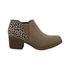 PAND G - Zapato Gamuza Taco Print Colores