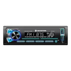 BRAXYSTERN - Radio Auto 1 Din Bluetooth Usb Aux Mp3 Desmontable Cm1303