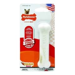 NYLABONE - Hueso Mordedores Extremos Para Perro Sabor Pollo Talla M