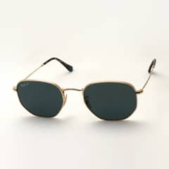 RAY BAN - Lentes de Sol Hexagonal RB3548N Polarizado dorado/verde 54-21
