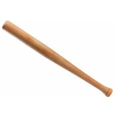 GENERICO - Bate Baseball Madera macizo - 74cm 29pulg