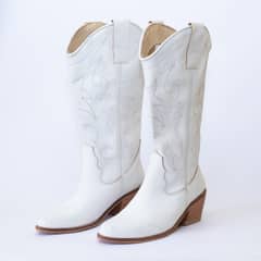 MOSSA - Bota de Dallas Blanca