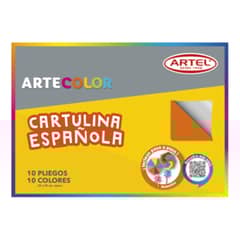 ARTEL - Estuche Carpeta Artecolor Cartulina Española 10 Hojas