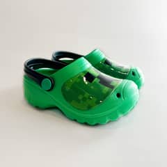 MINECRAFT - Zueco de Eva Niño Creepers Pixeles Verde