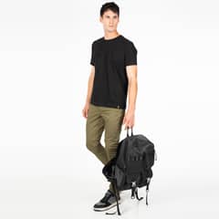 ELLUS - Pantalón New Slim Tiro Medio Verde Musgo AMC15252
