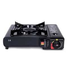 GENERICO - Cocinilla Camping Cocina Portátil Gas Con Maleta Sobremesa