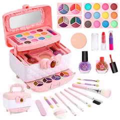 GENERICO - Kit De Maquillaje Para Niñas Maleta Brillos Y Sombras