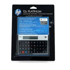 HP - Calculadora Financiera 12 C PLATINUM