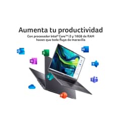 ACER - Notebook / Intel Core i3 8 Núcleos / 8GB RAM / 512GB SSD / 16'