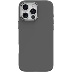 PINEAPPLESTORE - Funda de silicona para iPhone 16 Pro Max con MagSafe Nature Gris Comma