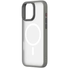 PINEAPPLESTORE - Funda para iPhone 16 con MagSafe Joy Elegant Gris Comma