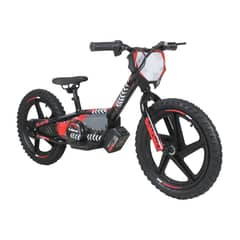 BEBESIT - Bicicleta Moto Eléctrica E-Bike BeRide Aro 16 Roja