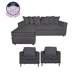 SITIAL HOME - LIVING 311 MANHATTAN MARENGO,INTERCAMBIABLE MAS 2 POLTRONAS RESORTES
