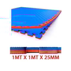 AK SPORT - Tatami Piso De Goma Eva 25 Cm 105 Cm X 105 Cm x5 unidades