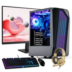 HYPERPC - PC GAMER + MONITOR 24 + Perif: AMD RYZEN 5 5600GT 16gb 1Tb Vega WiFi