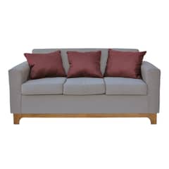 GENERICO - Sofa Roma 3 cuerpos gris