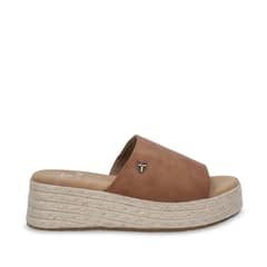 GOTTA - Sandalia Mujer Café Plataforma 55971