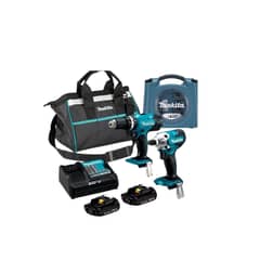 MAKITA - KIT 18V DLX2336SYX TALADRO PERC+ ATORNILLADOR IMPACTO