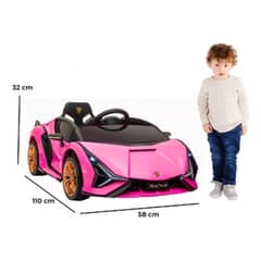 U BUY - Coche Deportivo De Juguete Eléctrico Para Niños