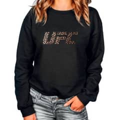 GENERICO - Poleron Sin Capucha Ufc Animal Print Mujer