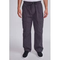 SIOUX - Pantalón Hombre Gris Cargo Delantero Delgado